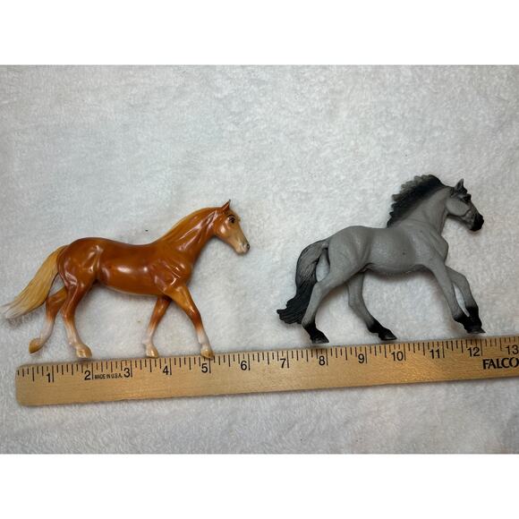 Lot of 4 Schleich & Breyer Horse Figures - Collectible Toy Set, Great Condition - Picture 3 of 14